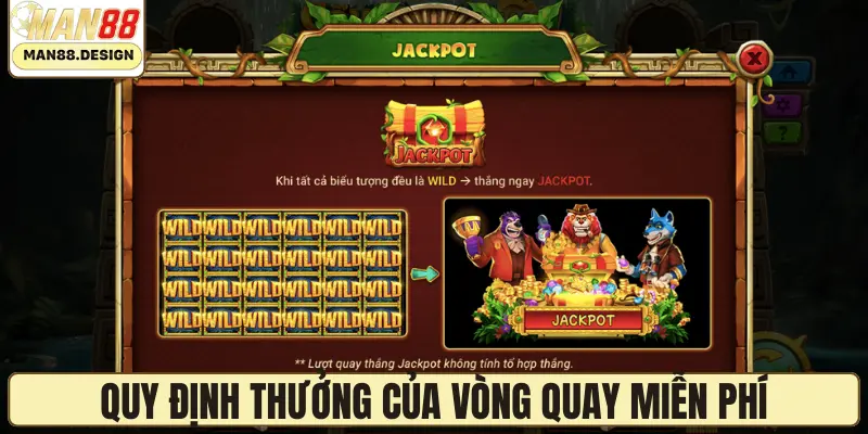 Quy định thưởng của vòng quay miễn phí