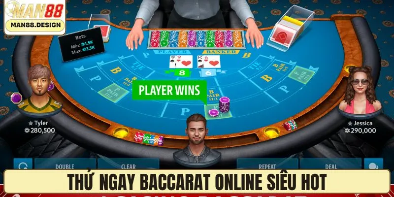 Baccarat - Trải nghiệm cược nhanh, thắng thật