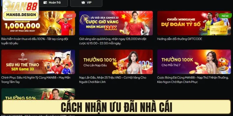 Nhận ưu đãi nhà cái nhanh gọn nhất