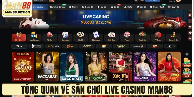 Toàn diện về live casino siêu hot không thể bỏ qua