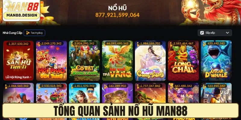 Tổng quan sảnh nổ hũ ăn khách hiện nay