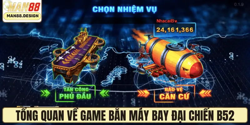 Tổng quan về game bắn máy bay Đại chiến B52